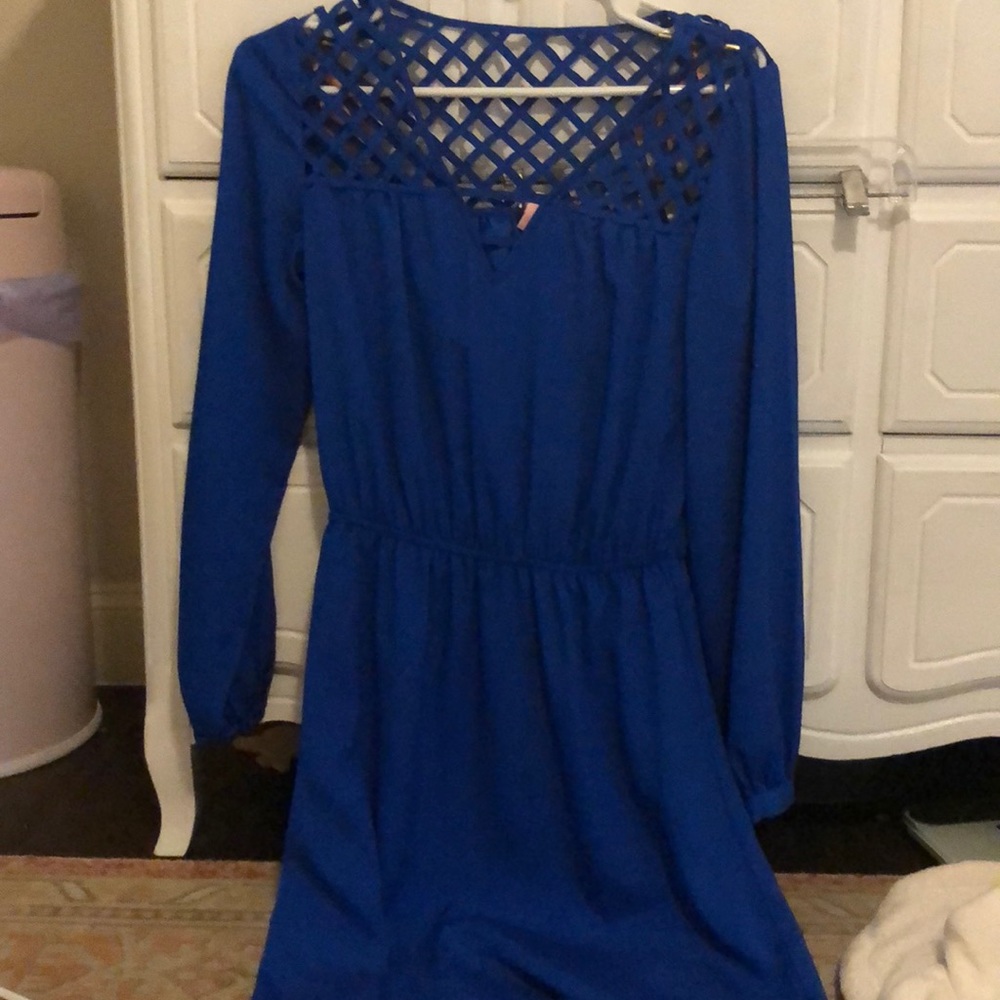 Royal blue Gianni Bini dress
